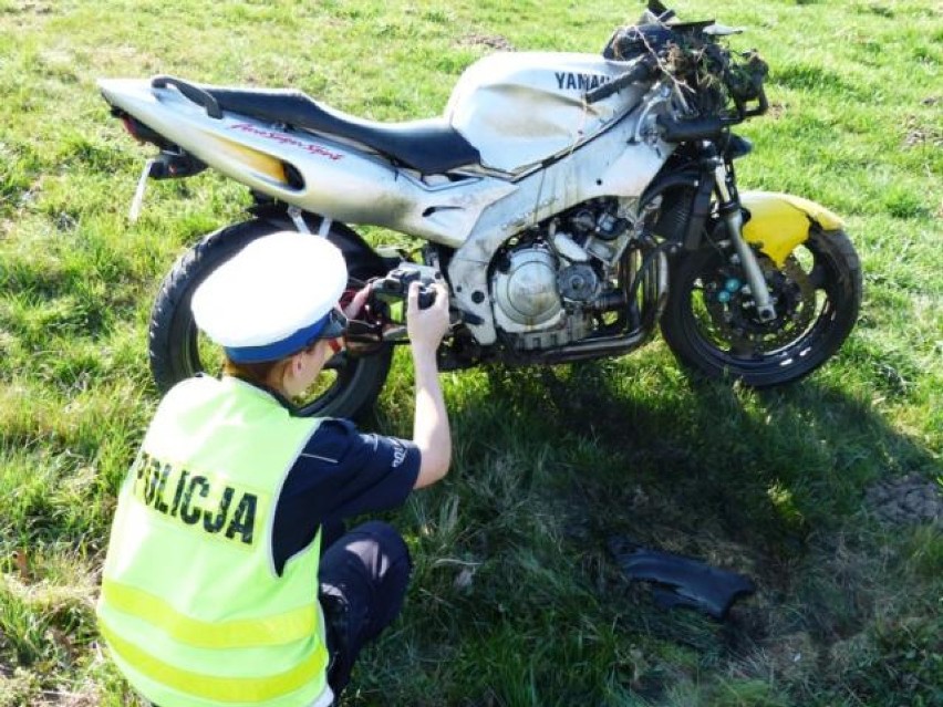 Wypadek w Ostrowie Kaliskim. Zginął 20-letni motocyklista