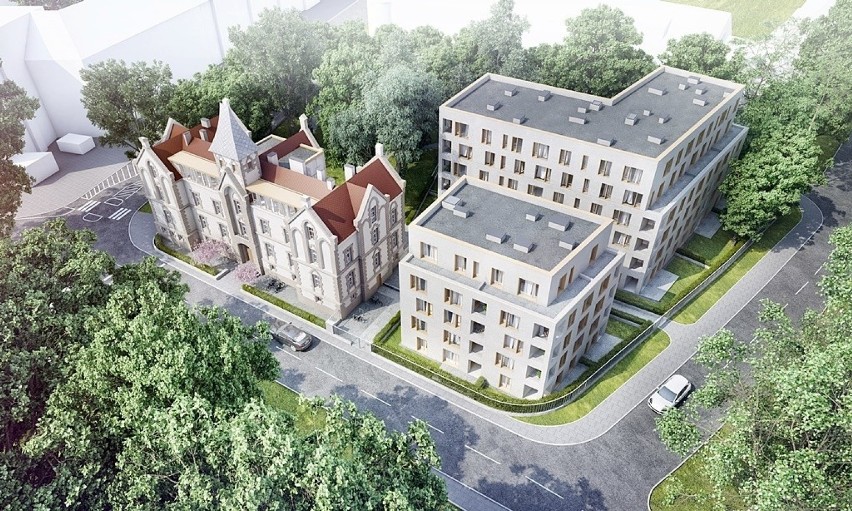 Wrocław. Na Ołbinie budują apartamenty z prywatnym parkiem! Zobacz zdjęcia i wizualizacje