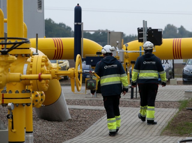 Budno koło Goleniowa, gdzie podłączono rurociąg Baltic Pipe. Podobne instalacje powstały w kujawskim Gustorzynie