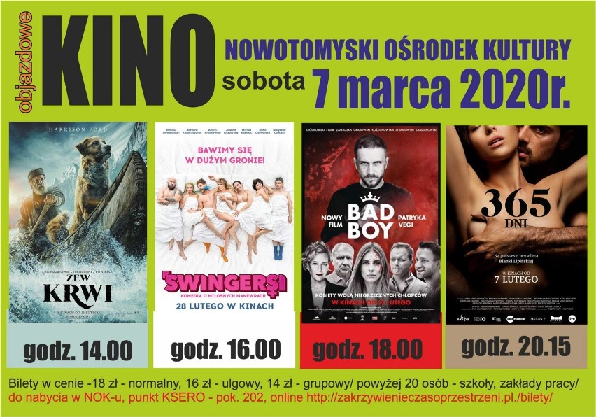 Co jeszcze będzie się działo w Nowotomyskim Ośrodku Kultury w marcu?