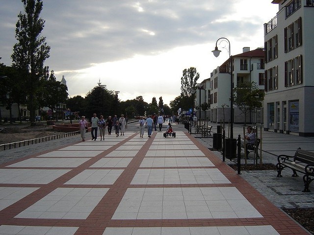 Promenada w Świnoujściu