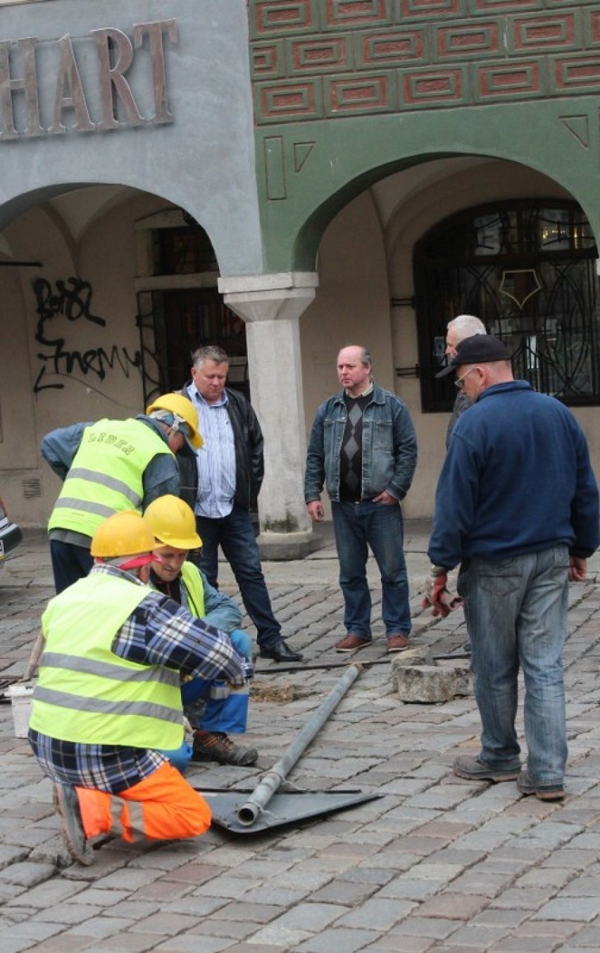 Stary Rynek w Poznaniu: archeolodzy rozpoczynają wykopki