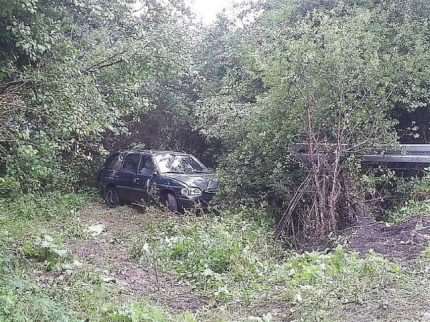 Wypadek w Huwnikach. Ranna pasażerka trafiła do szpitala