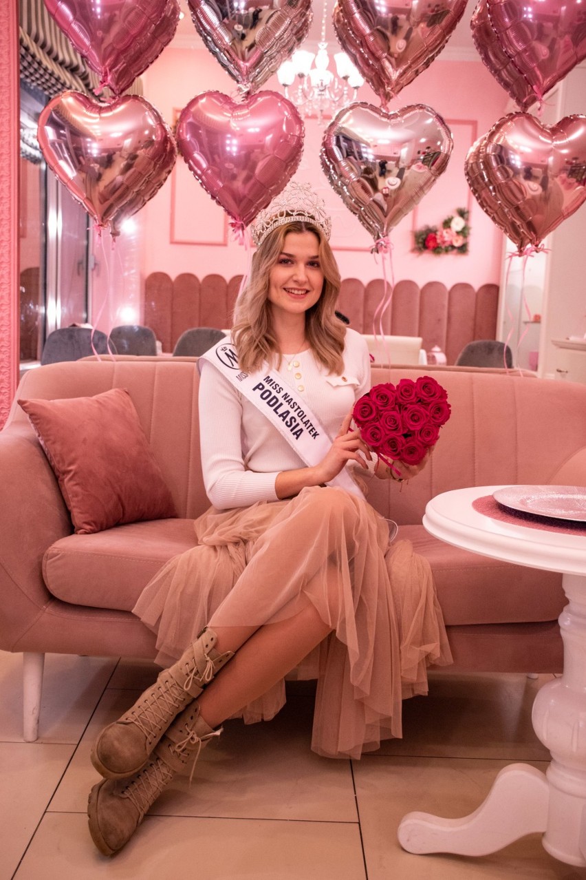 Ach, jak słodko! Walentynkowa sesja finalistów Miss i Mister Podlasia 2020 [zdjęcia]