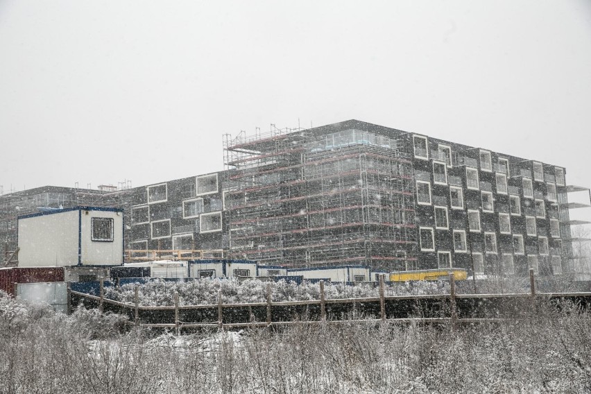 Po sąsiedzku trwa budowa aparthotelu Błonia Park