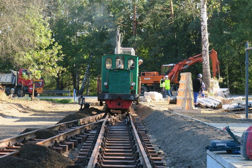 Powoli dobiega budowa stacji kolejki w Stodołach