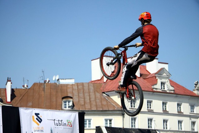 We wtorek na pl. Zamkowym można było poczuć przedsmak Lublin Sportival.