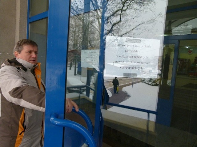Z powodu grypy szpital w Tomaszowie był zamknięty dla odwiedzających, teraz ograniczenia zostały zniesione