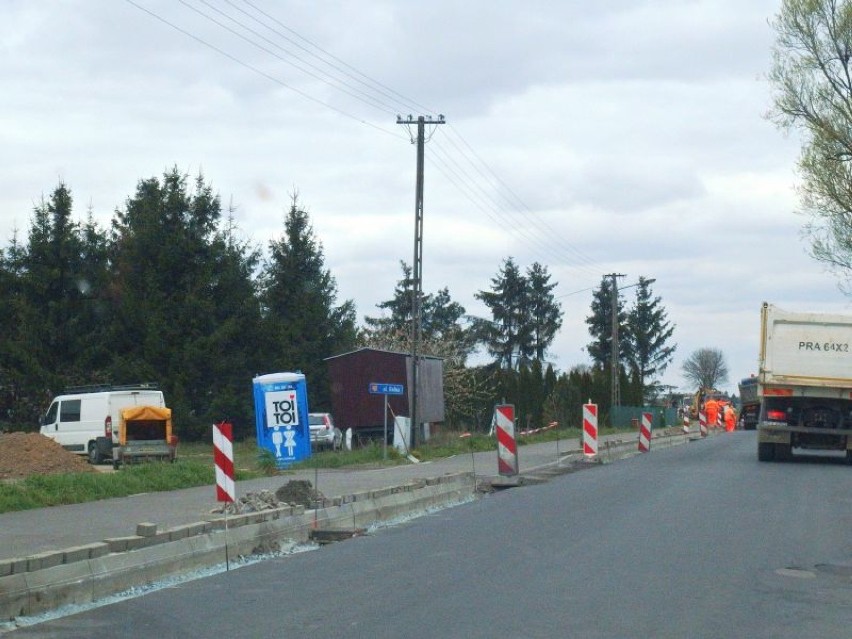 Przebudowa drogi Mórkowo  - Wilkowice