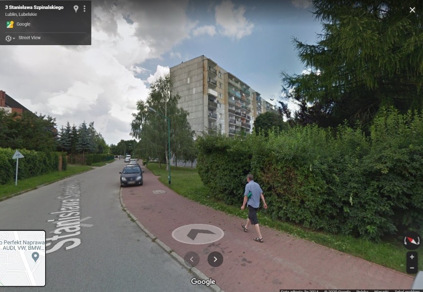 Mieszkańcy os. Czechów w Lublinie. Sprawdź, czy wpadłeś w oko kamery Google Street View. Zobacz zdjęcia