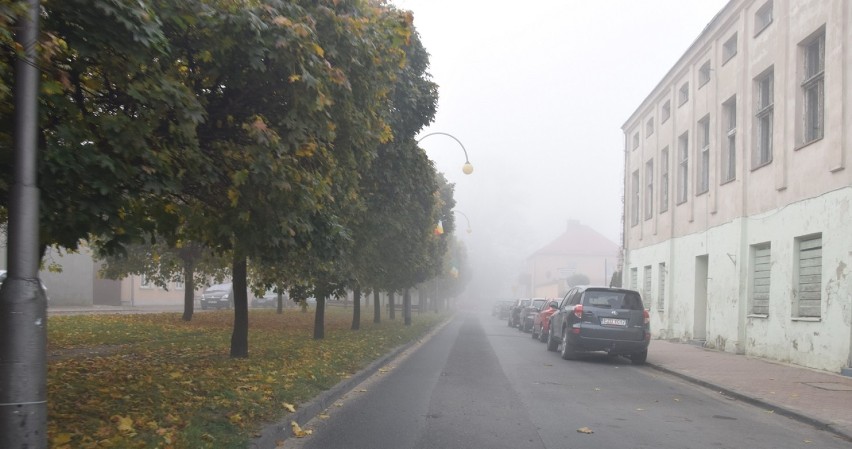 Ostrzeżenie przed silną mgłą