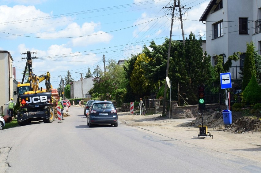 Trwają prace w ramach I etapu rozbudowy dróg wojewódzkich nr 222 i nr 224