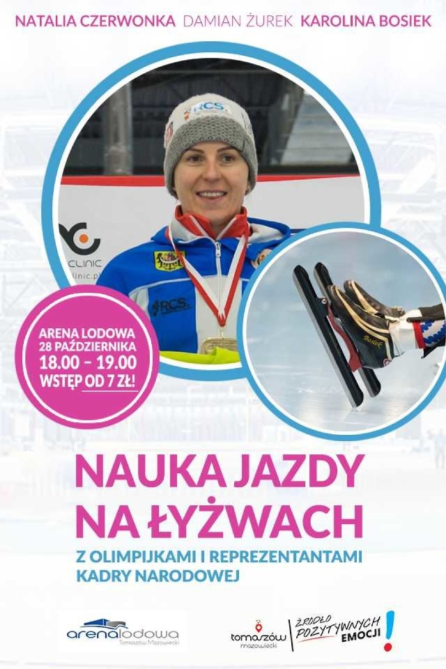 Niedzielna ślizgawka z medalistką olimpijską i reprezentantami kraju