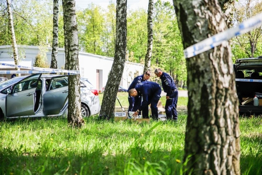 Kobieta porwana z przystanku w Kielcach, zgwałcona, postrzelona - policjanci rywalizowali w zawodach [ZDJĘCIA]