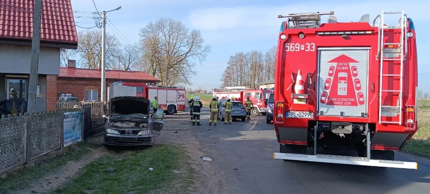 Groźny wypadek na granicy dwóch powiatów pleszewskiego i...