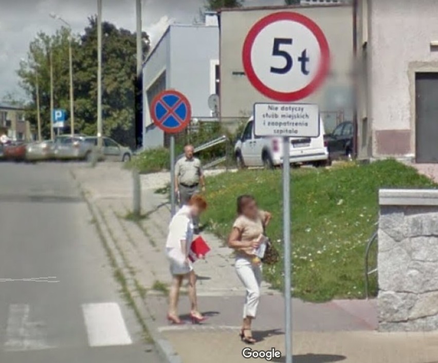 Google Street View w Kłobucku! Może Wy też jesteście na zdjęciach Street View? Mieszkańcy Kłobucka przyłapani przez kamery Google
