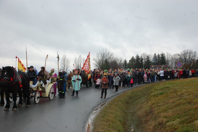 Orszak Trzech Króli w Nienaszowie w 2023 roku