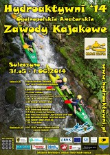 Hydroaktywni 2014 - zawody kajakowe w Sulęczynie już 31 maja [ZAPOWIEDŹ]