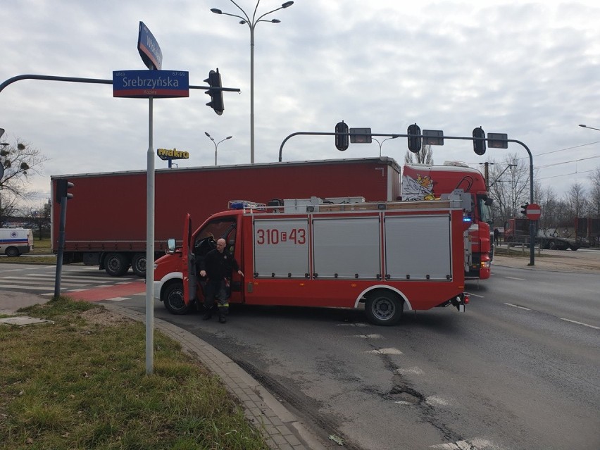 Tragiczny wypadek na skrzyżowaniu ul. Srebrzyńskiej i al....