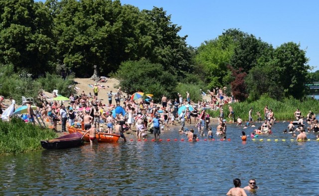 Otwarcie kąpieliska nad Jeziorkiem Czerniakowskim