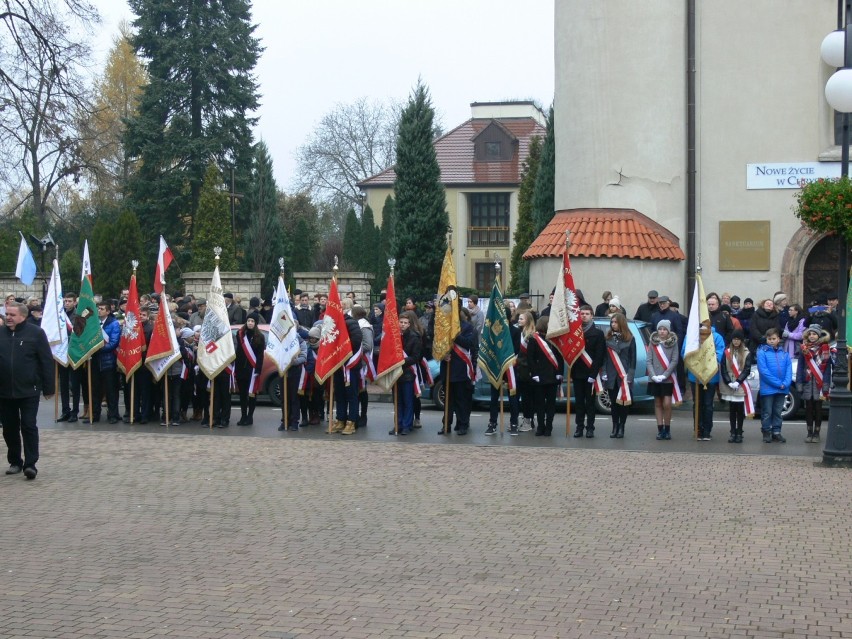 Wieluń uczcił Święto Niepodległości[ZDJĘCIA]