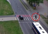 Bydgoszcz. Policyjny dron obserwował zachowanie kierowców w rejonie przejść dla pieszych. Tym razem na ul. Szubińskiej