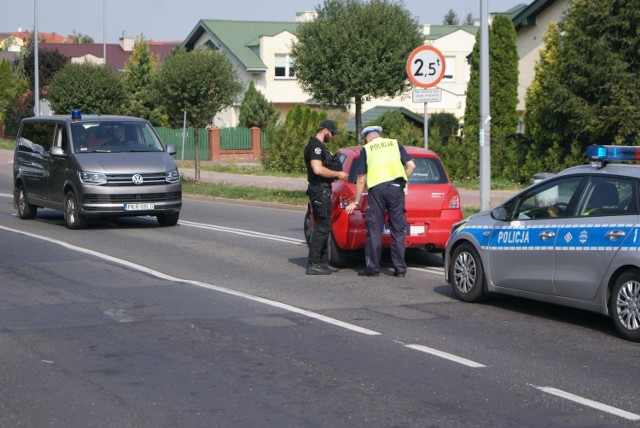 Piesza potrącona na ulicy Marii Skłodowskiej-Curie w Kaliszu