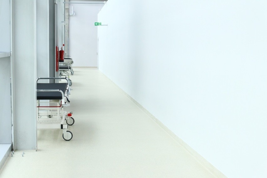 Szpital tymczasowy w CWK w Opolu zwiększy bazę łóżek.