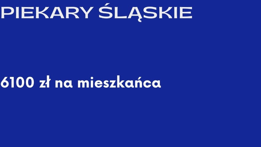 Najbogatsze miasta w woj. śląskim to...? No właśnie, które? Sprawdź najnowszy RANKING! Oto konkretne kwoty "na głowę"