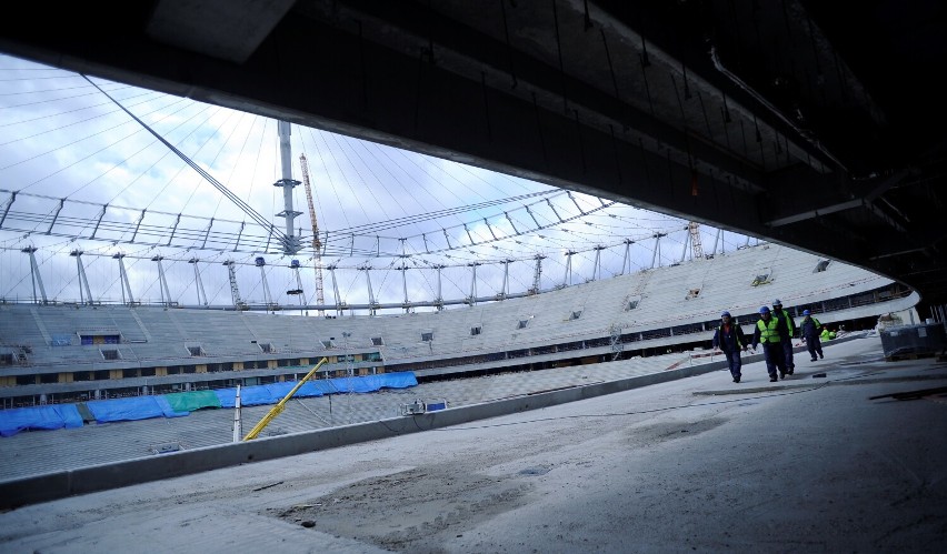 Tak wyglądała rozbiórka Stadionu Dziesięciolecia. Na jego miejscu stanął Stadion Narodowy