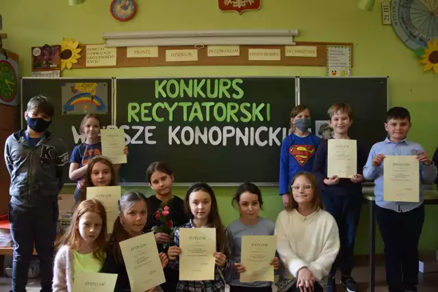 Konkurs recytatorski na początek obchodów okrągłego jubileuszu