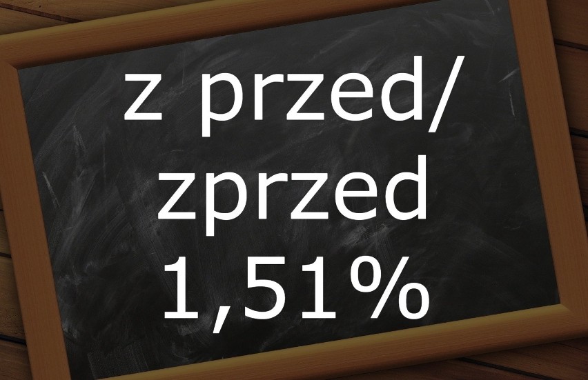 Co sześć sekund w sieci pojawia się błąd ortograficzny. W...