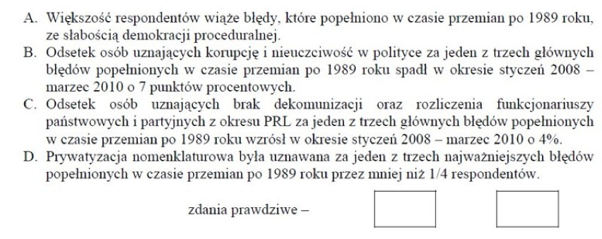 11 maja uczniowie napiszą maturę 2012 z WOS-u. Na naszej...