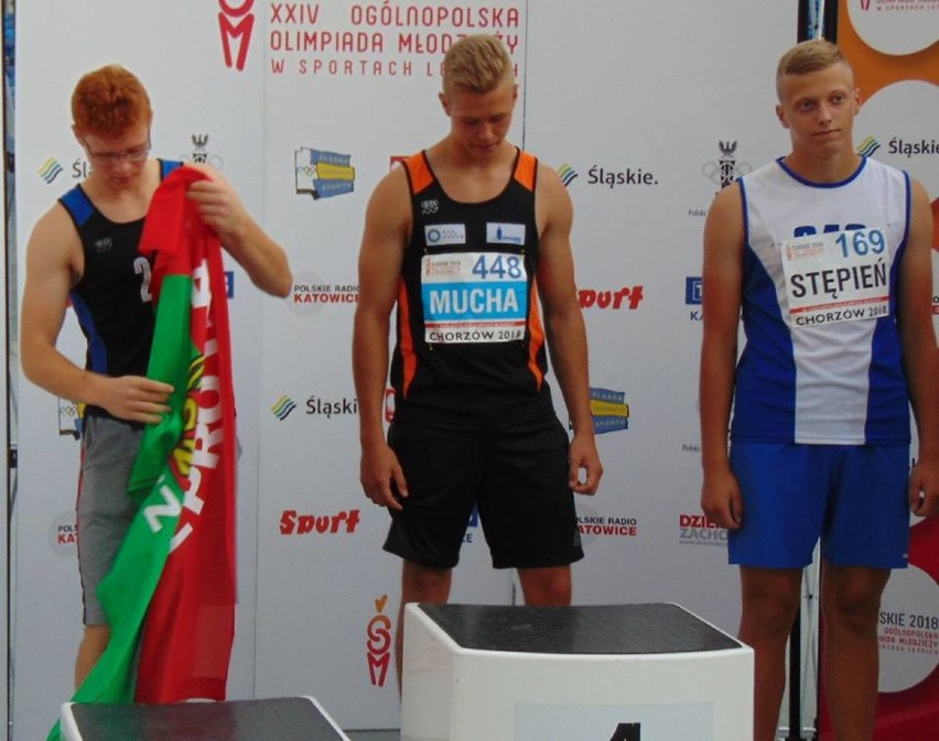 Oszczepnik ze Szprotawy zdobył srebrny medal na Ogólnopolskiej Olimpiadzie Młodzieży 