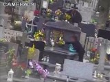 Radomsko: Ukradła kwiaty z grobu, nagrała ją kamera