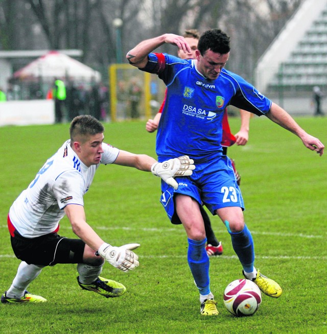 Jakub Grzegorzewski grał ostatnio w I-ligowej Miedzi Legnica