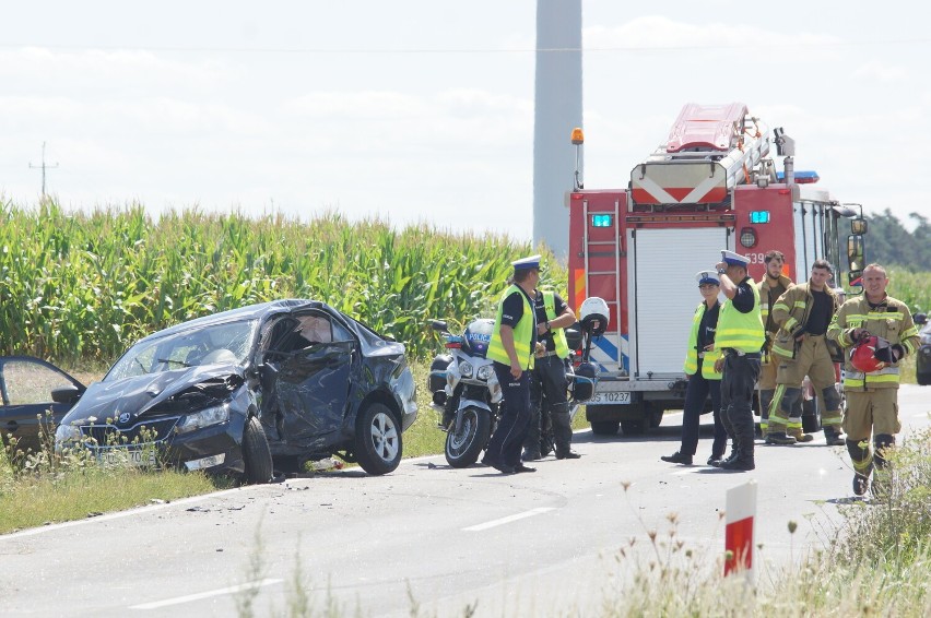 Wypadek w Gostyczynie koło Kalisza. Sześć osób zostało...