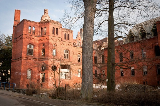 Ruiny po sanatorium w Sokołowsku