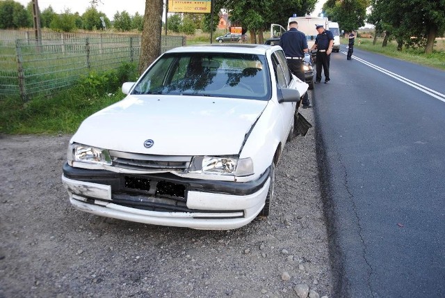 W karambolu w Bronisławowie uszkodzone zostały trzy auta i ranne dwie osoby