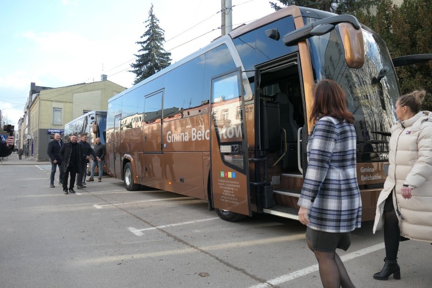 Nowe autobusy dotarły do gminy Bełchatów