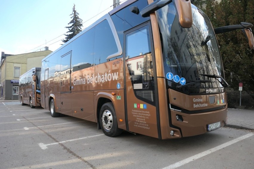 Nowe autobusy dotarły do gminy Bełchatów