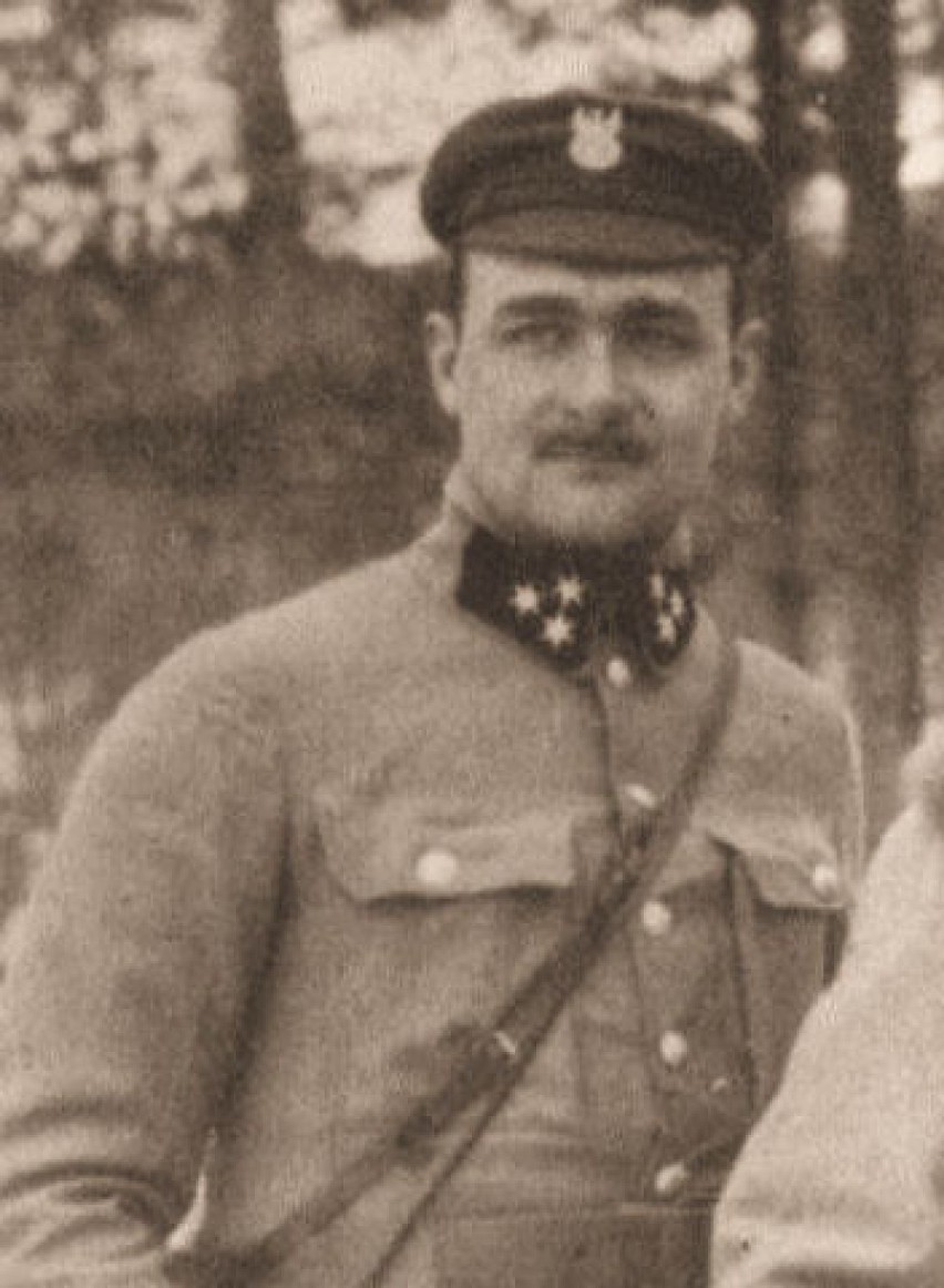Pułkownik Zygmunt Dzwonkowski, dowódca 56 Pułku Piechoty...
