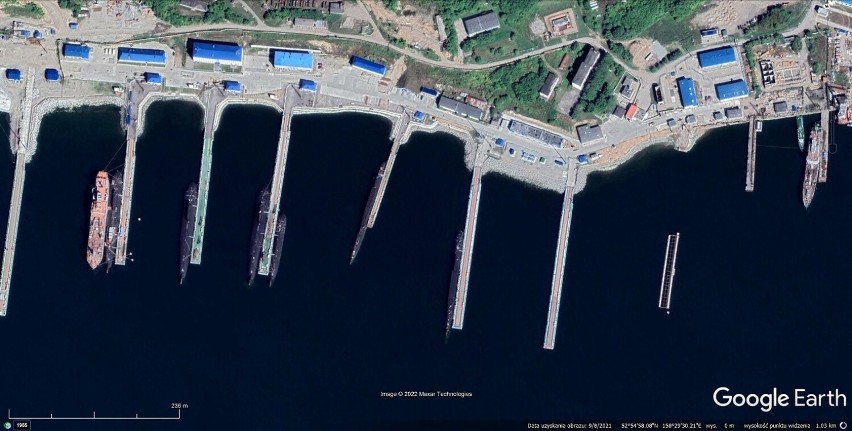 Wiluczinsk – największa rosyjska baza atomowych okrętów...