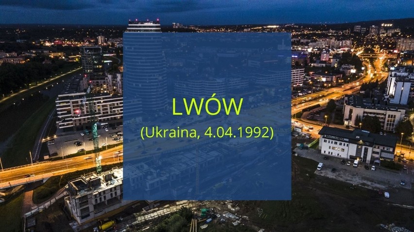 Lwów ma ponad 700 tysięcy mieszkańców, zajmuje 7. miejsce...