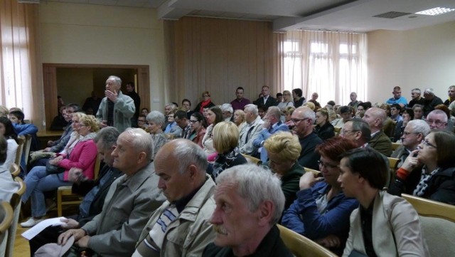 Podczas spotkania zorganizowanego w magistracie mieszkańcy mówili o uciążliwym odorze z biogazowni