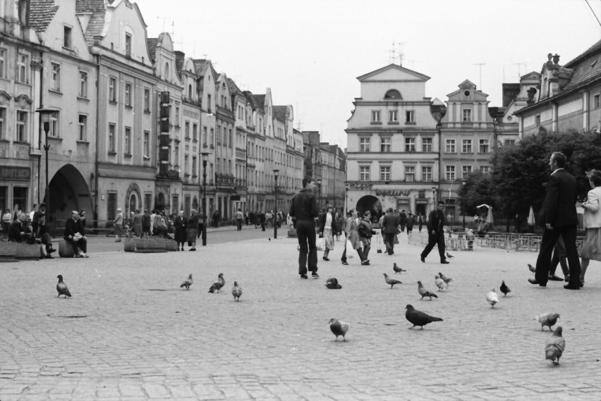 Rynek w Bolesławcu w 1994 roku