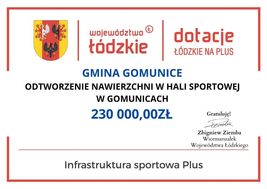 Dotacje dla samorządów z programu Infrastruktura Sportowa...