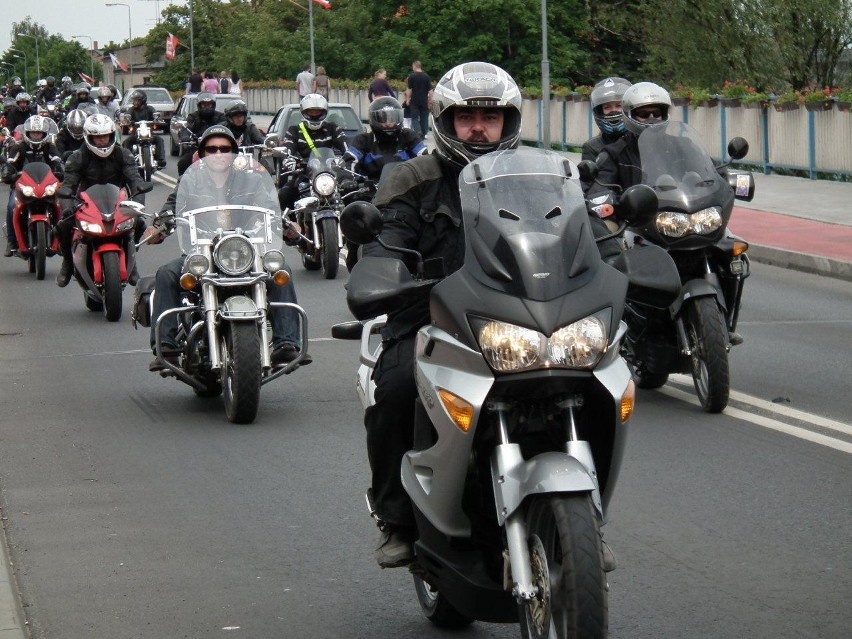 Dni Śremu: parada motocykli przejechała przez miasto