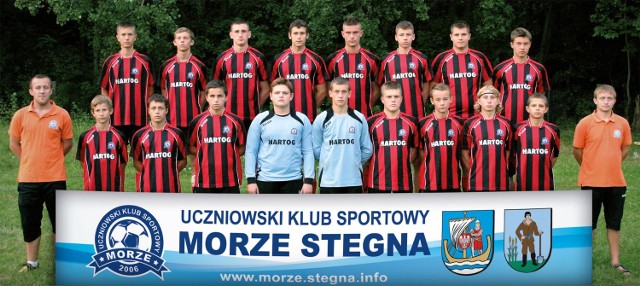 Uczniowski Klub Sportowy Morze Stegna to Najpopularniejsza Drużyna Powiatu Nowodworskiego w 2012 roku