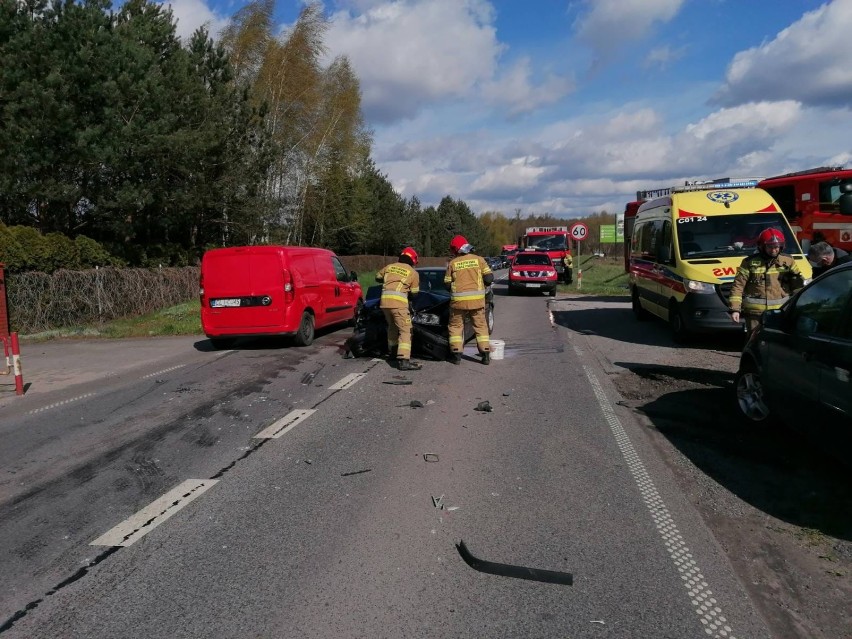 Wypadek w Maruszy pod Grudziądzem. Są duże utrudnienia w...